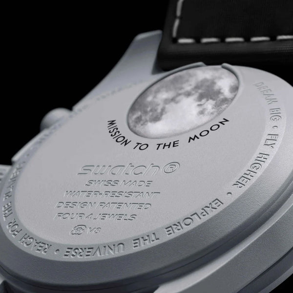 Swatch x Omega Bioceramic Mission To Earthphase Black