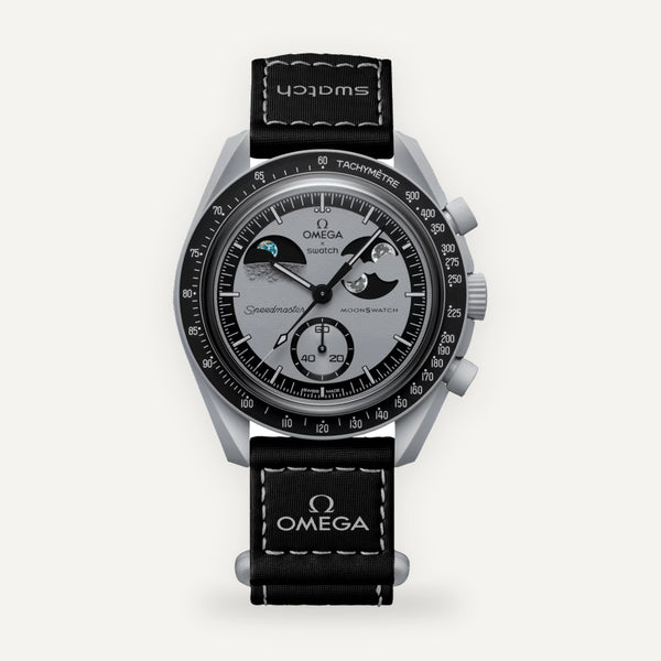 Swatch x Omega Bioceramic Mission To Earthphase Black